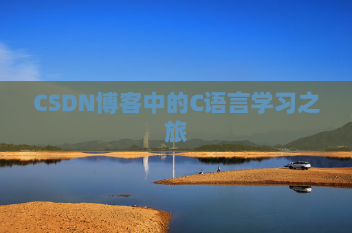 CSDN博客中的C语言学习之旅